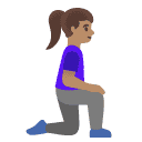 🧎🏽‍♀️‍➡️