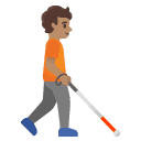 🧑🏽‍🦯‍➡️