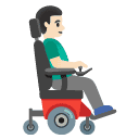 👨🏻‍🦼‍➡️