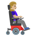 👩🏼‍🦼‍➡️