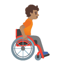 🧑🏽‍🦽‍➡️